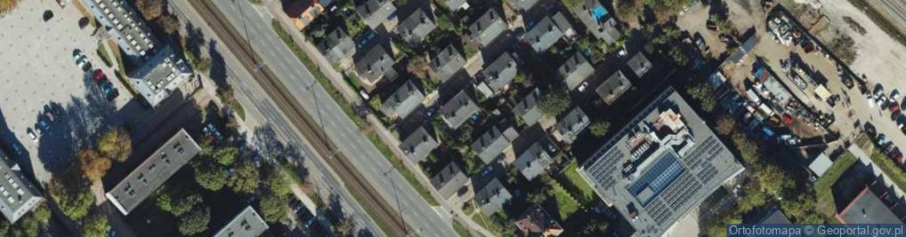 Zdjęcie satelitarne Kolejarzy ul.