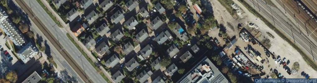 Zdjęcie satelitarne Kolejarzy ul.