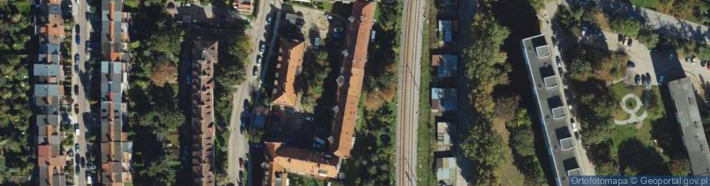 Zdjęcie satelitarne Kochanowskiego Jana ul.