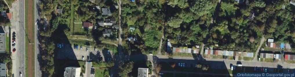 Zdjęcie satelitarne Kolonia Uroda ul.