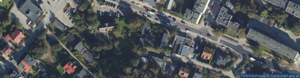 Zdjęcie satelitarne Komandorska ul.