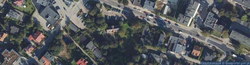 Zdjęcie satelitarne Komandorska ul.