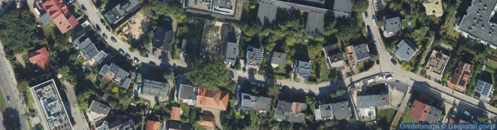 Zdjęcie satelitarne Kostki Napierskiego Aleksandra ul.