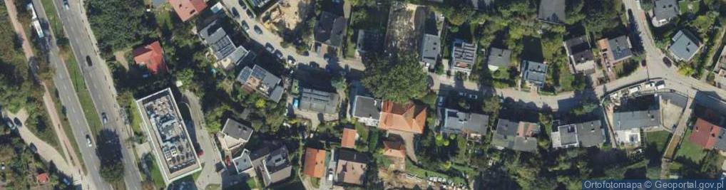 Zdjęcie satelitarne Kostki Napierskiego Aleksandra ul.