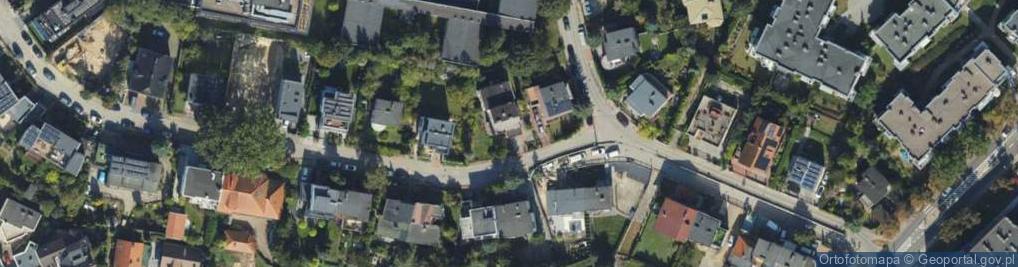 Zdjęcie satelitarne Kostki Napierskiego Aleksandra ul.