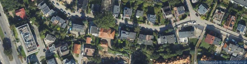 Zdjęcie satelitarne Kostki Napierskiego Aleksandra ul.