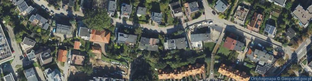 Zdjęcie satelitarne Kostki Napierskiego Aleksandra ul.
