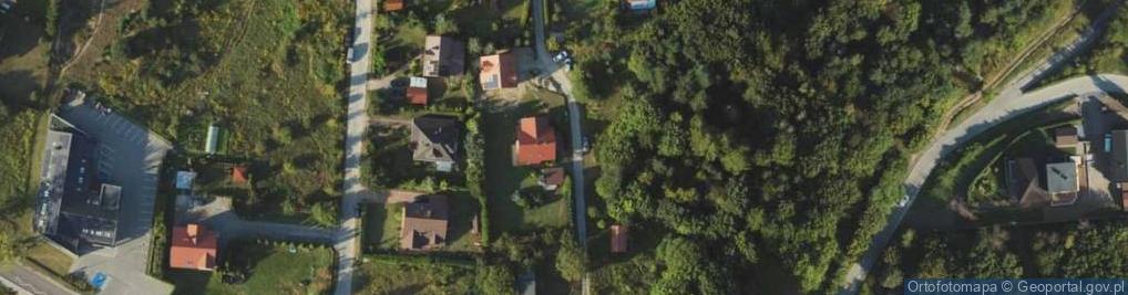 Zdjęcie satelitarne Kosmiczna ul.