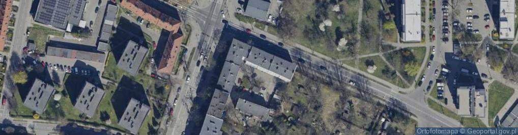 Zdjęcie satelitarne Kochanowskiego Jana ul.
