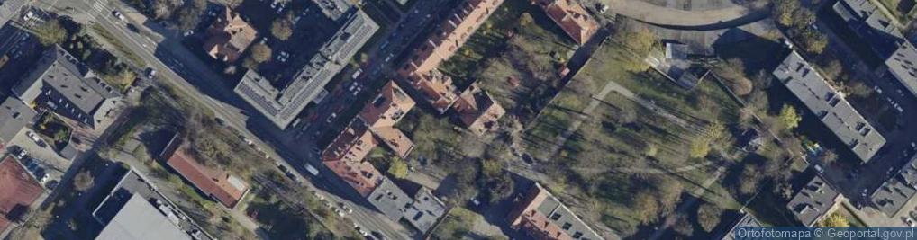 Zdjęcie satelitarne Kozielska ul.