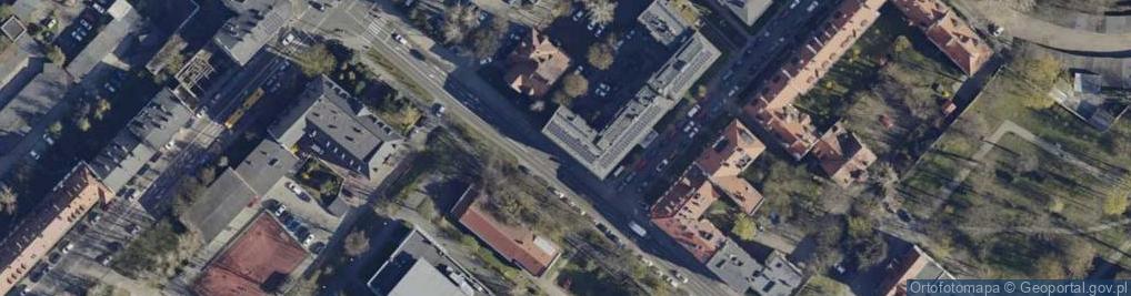 Zdjęcie satelitarne Kozielska ul.