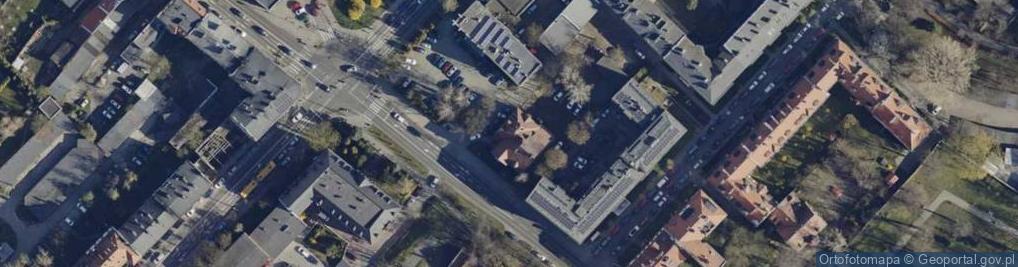 Zdjęcie satelitarne Kozielska ul.