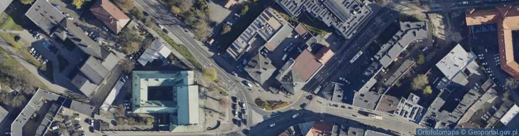 Zdjęcie satelitarne Kozielska ul.