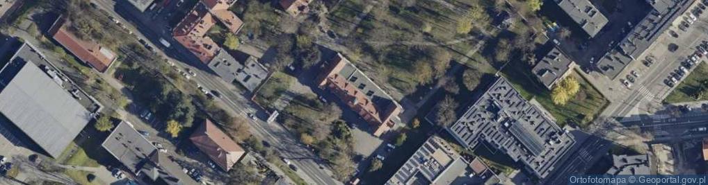 Zdjęcie satelitarne Kozielska ul.