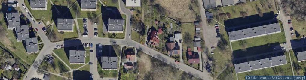 Zdjęcie satelitarne Kosmonautów ul.