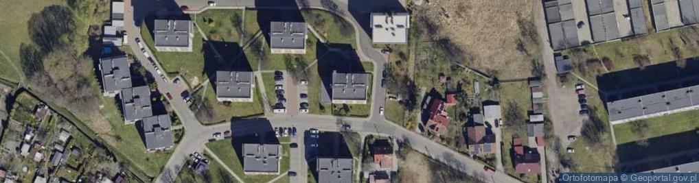 Zdjęcie satelitarne Kosmonautów ul.