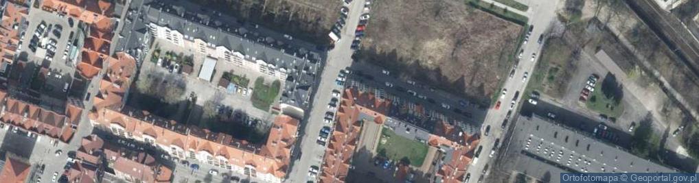 Zdjęcie satelitarne Kołłątaja Hugo ul.