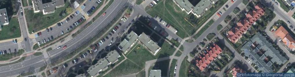 Zdjęcie satelitarne Konrada I ul.