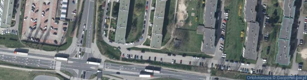 Zdjęcie satelitarne Kosmonautów Polskich ul.
