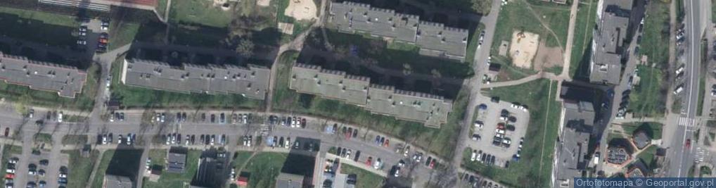 Zdjęcie satelitarne Kosmonautów Polskich ul.