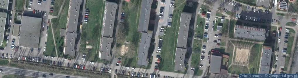 Zdjęcie satelitarne Kosmonautów Polskich ul.