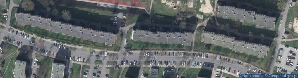 Zdjęcie satelitarne Kosmonautów Polskich ul.