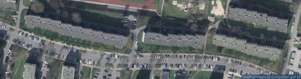 Zdjęcie satelitarne Kosmonautów Polskich ul.