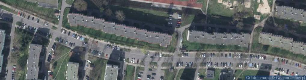 Zdjęcie satelitarne Kosmonautów Polskich ul.