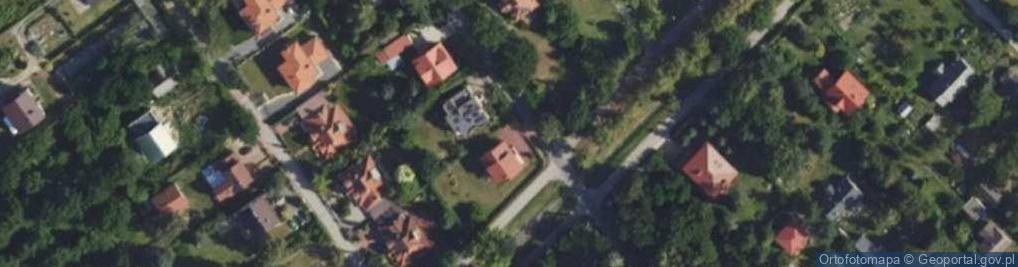 Zdjęcie satelitarne Kolejowa ul.