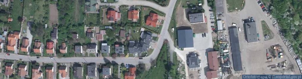 Zdjęcie satelitarne Kolejowa ul.
