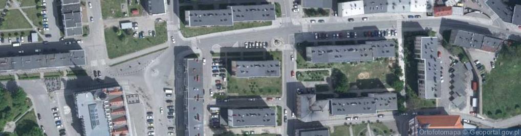 Zdjęcie satelitarne Kozielska ul.