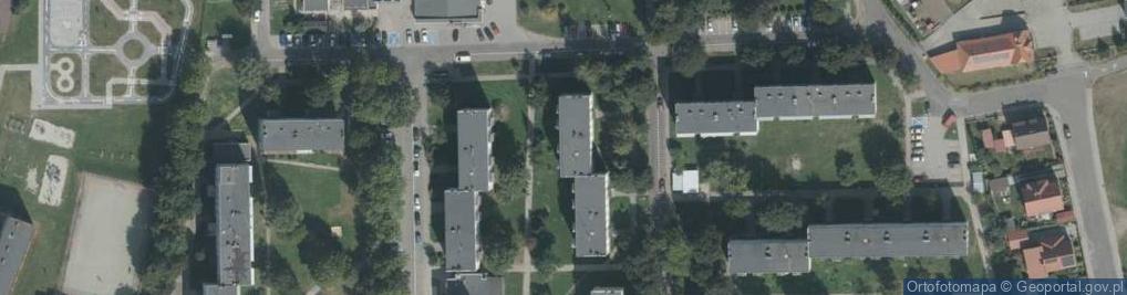 Zdjęcie satelitarne Koszyka Szymona ul.