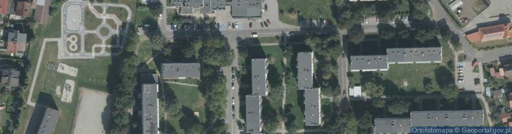 Zdjęcie satelitarne Koszyka Szymona ul.