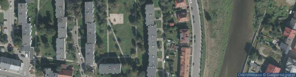 Zdjęcie satelitarne Koszyka Szymona ul.