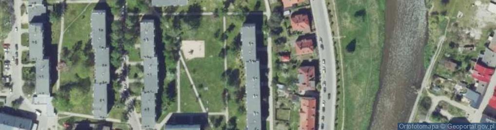 Zdjęcie satelitarne Koszyka Szymona ul.