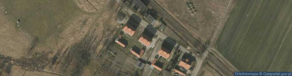 Zdjęcie satelitarne Kolejowa ul.