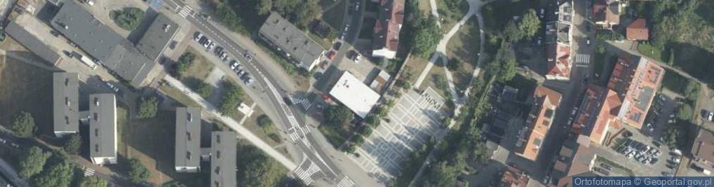 Zdjęcie satelitarne Konstytucji 3 Maja ul.