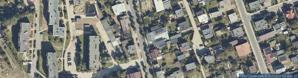 Zdjęcie satelitarne Kolejowa ul.