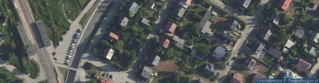 Zdjęcie satelitarne Kolejowa ul.