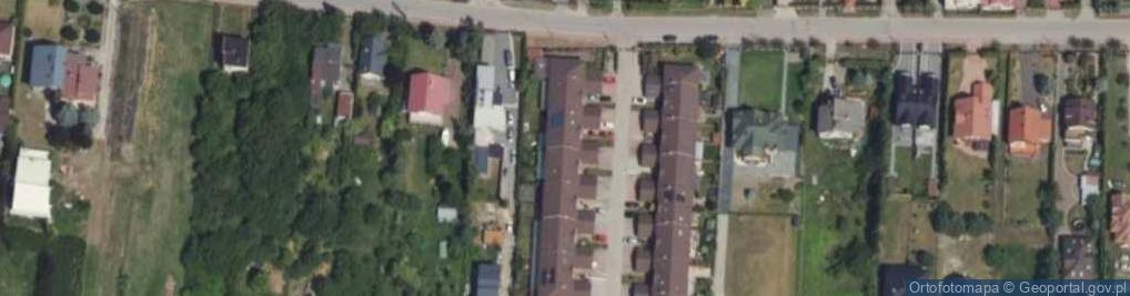 Zdjęcie satelitarne Konwaliowa ul.
