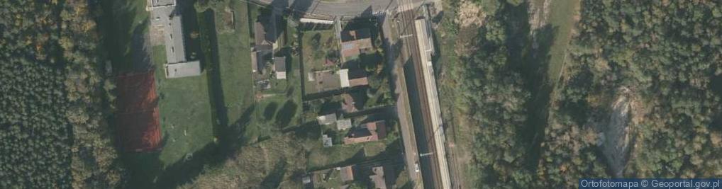 Zdjęcie satelitarne Kolejowa ul.