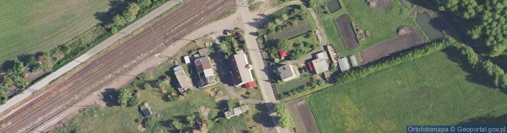 Zdjęcie satelitarne Kolejowa ul.
