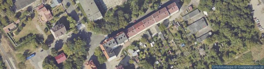 Zdjęcie satelitarne Kolejowa ul.