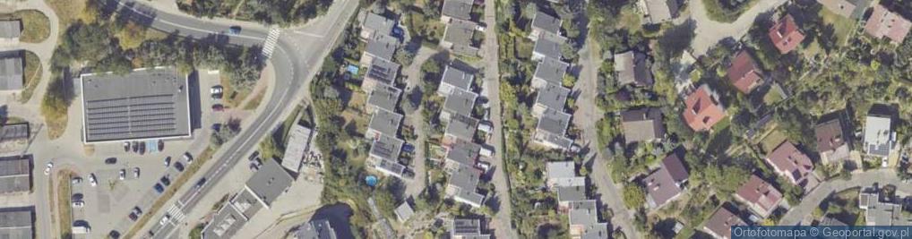Zdjęcie satelitarne Kosmonautów ul.