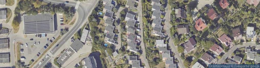 Zdjęcie satelitarne Kosmonautów ul.