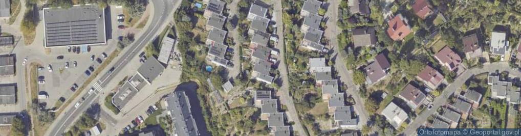 Zdjęcie satelitarne Kosmonautów ul.