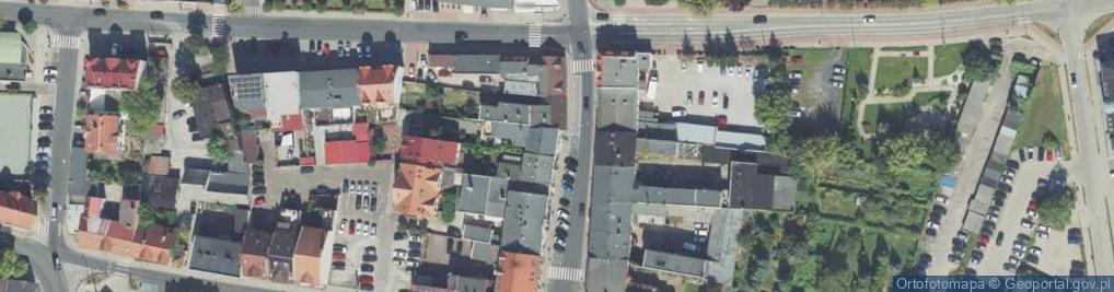 Zdjęcie satelitarne Kolejowa ul.