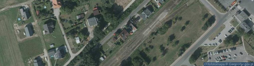Zdjęcie satelitarne Kolejowa ul.