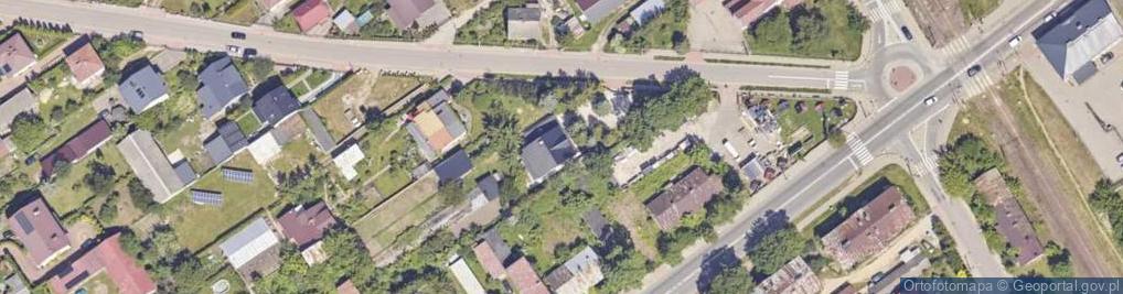 Zdjęcie satelitarne Konopska ul.