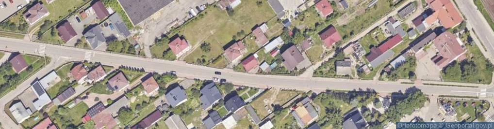 Zdjęcie satelitarne Konopska ul.